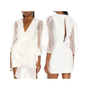Lovers and Friends Alize Mini Dress White Medium